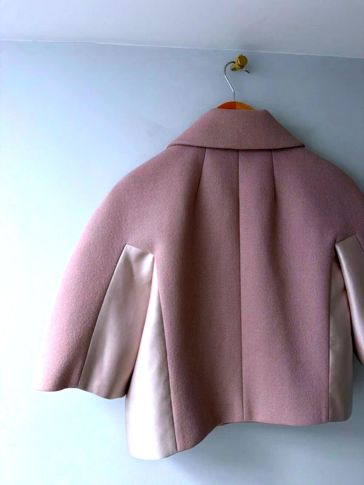 Women’s Dice Kayek Cropped Short Sleeve Jacket Top In Pink - UK8 - 3549