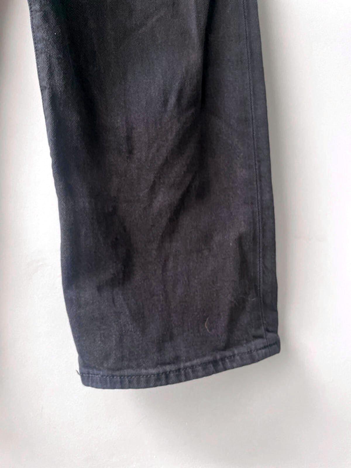 Women’s Levi’s High Waisted Ribcage Straight Fit Jeans In Black - W25/L27 - 2206