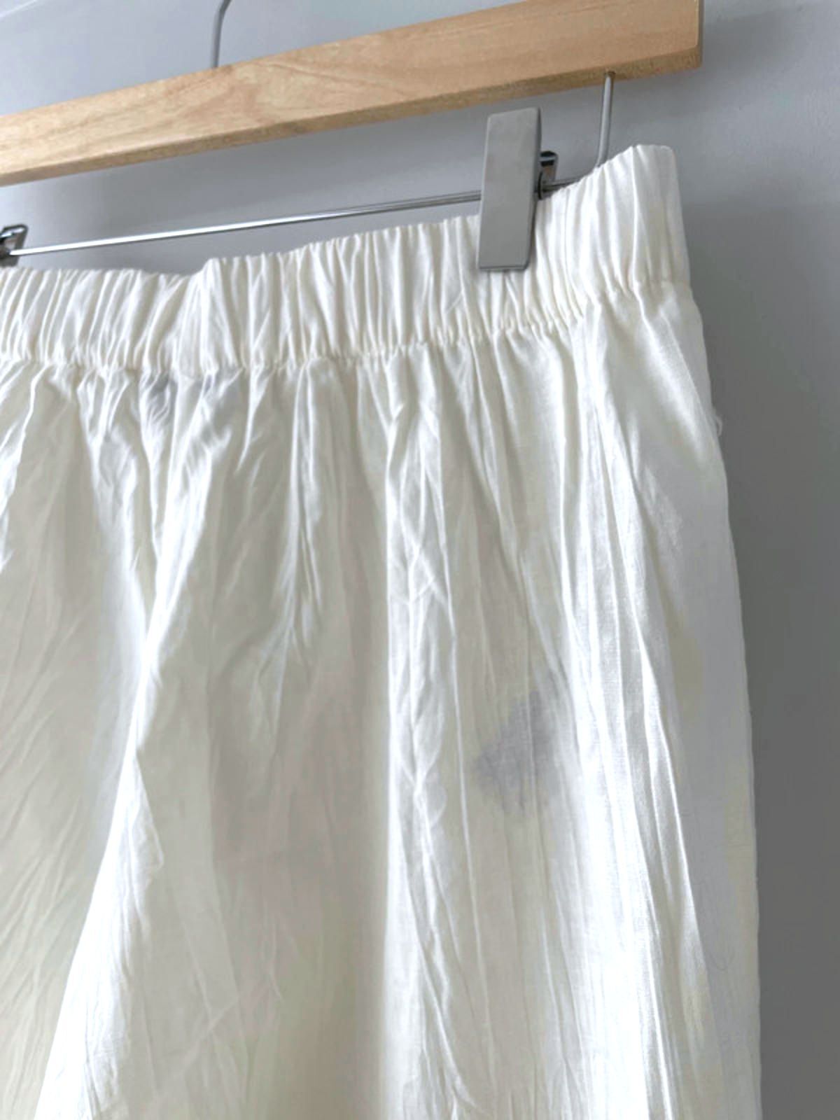 Women’s Mango Premium Linen Trousers Bottoms In Off White - W28/L26 - 1227