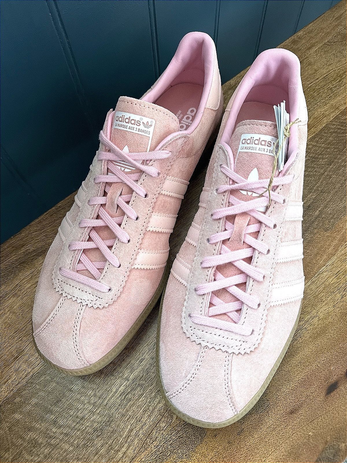 Men’s Adidas Bermuda Suede Trainers In Pink - Uk9 - 3620