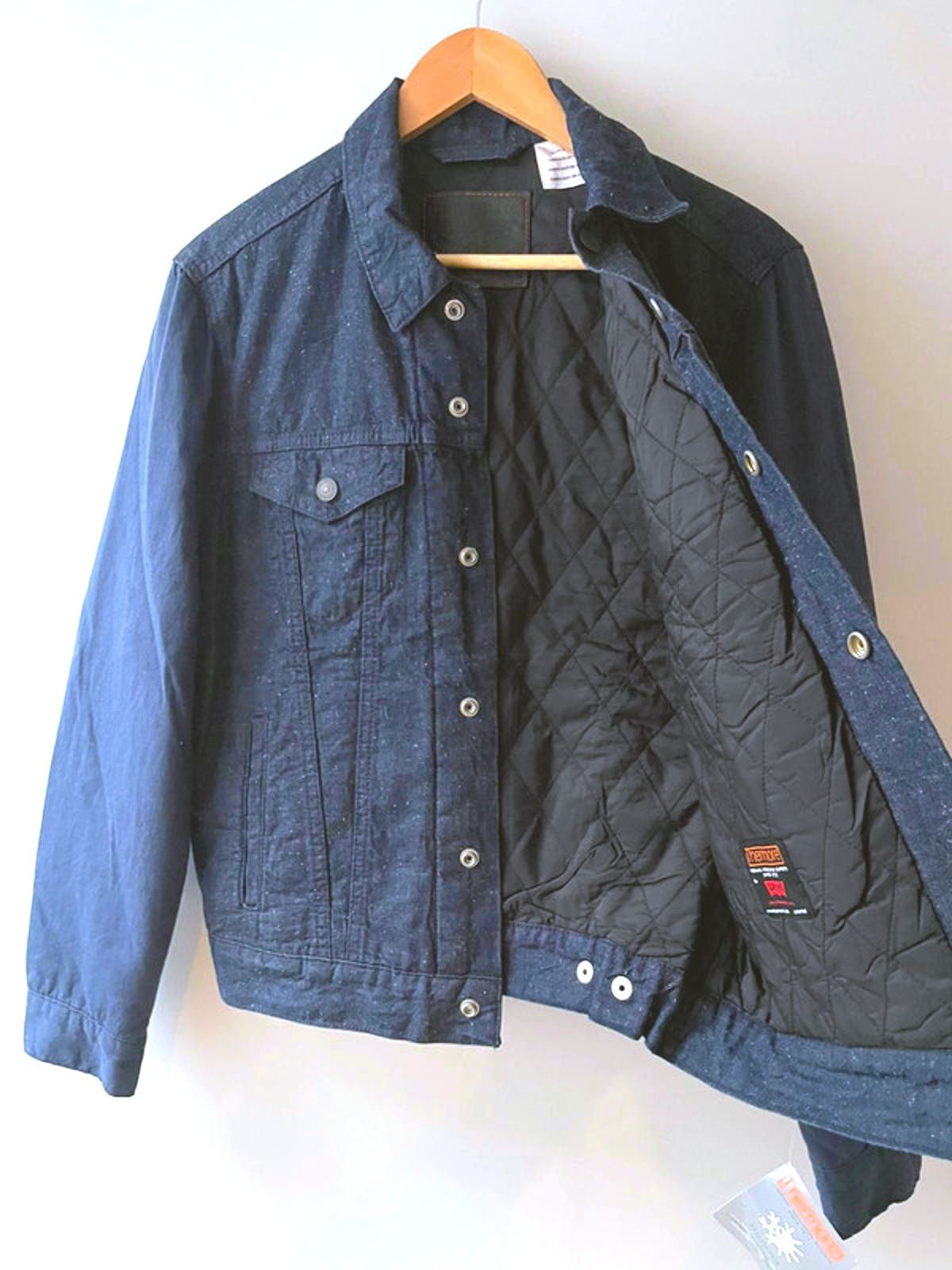 Men’s Levi's Denim Trucker Jacket Coat In Navy - Small - 2741