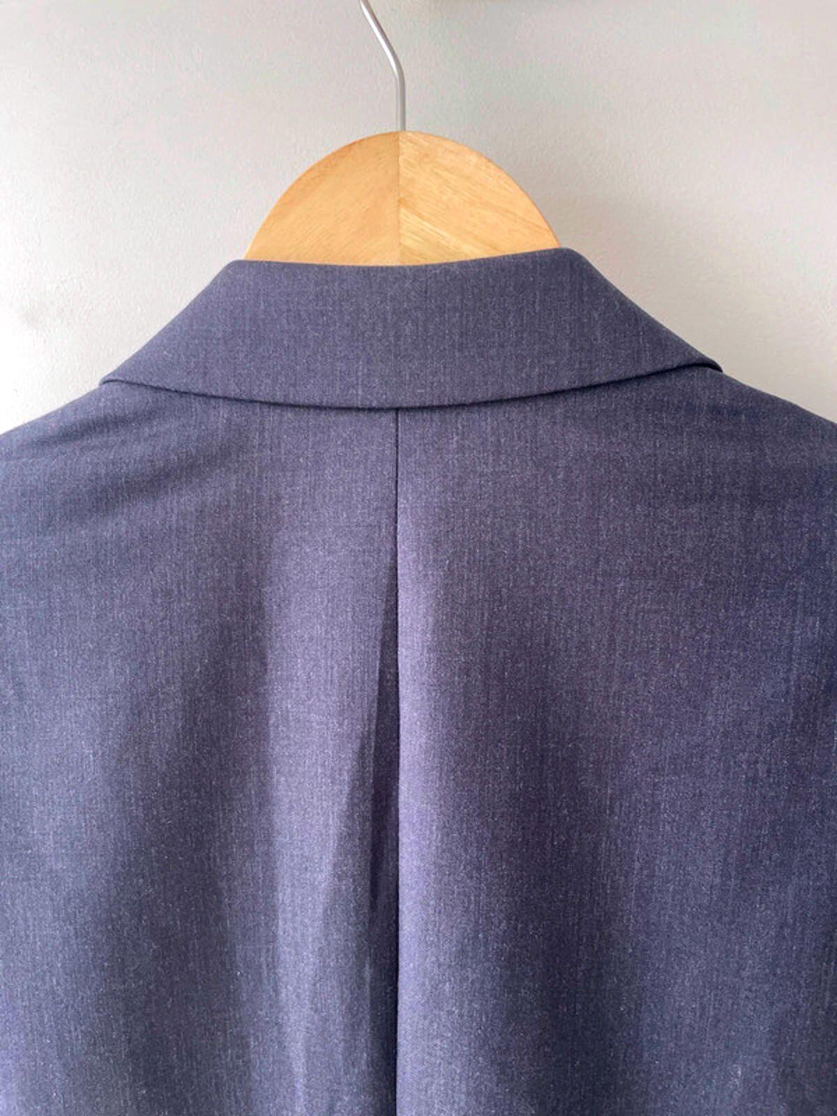Men’s Reiss Premium Wool Double Button Blazer Jacket In Navy - Medium - 1564