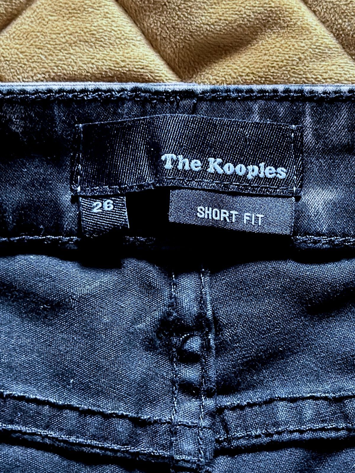 Women’s The Kooples Acid Wash Effect Slim Fit Jeans In Black - W26/L27 - 3752