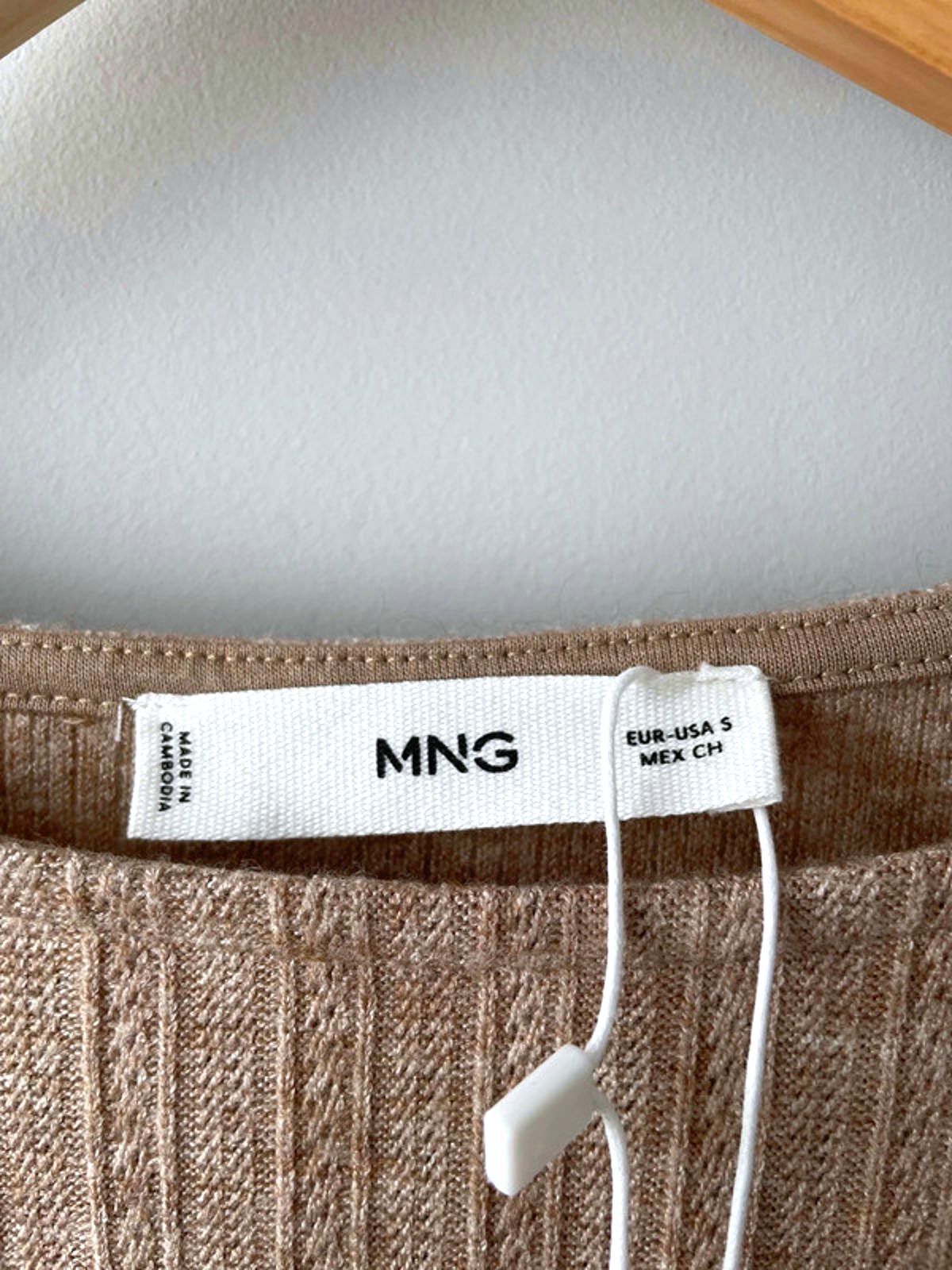 Women’s Mango Crew Neck Long Sleeve Jumper Top - Uk8 -1481