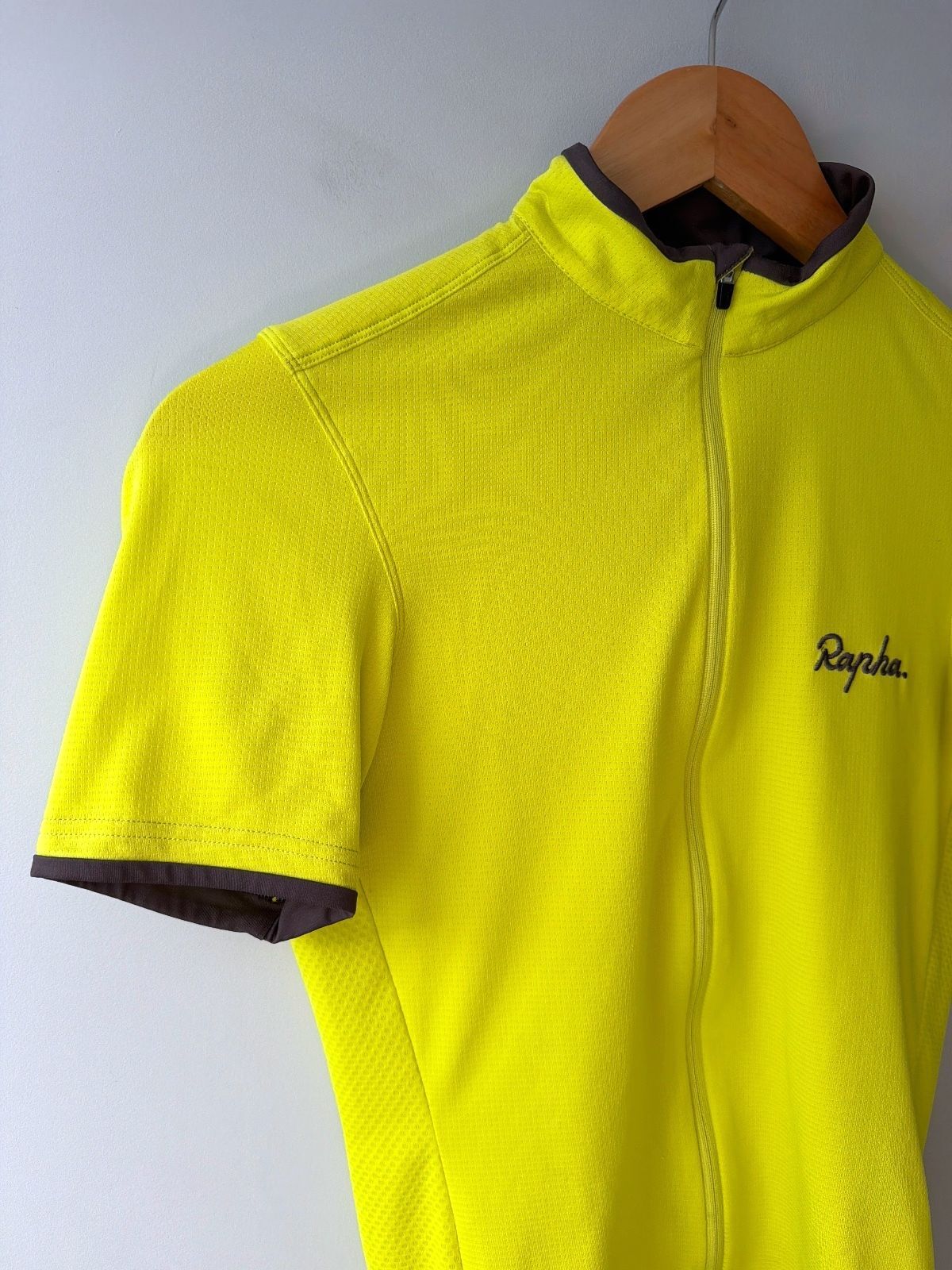 Women’s Rapha Premium Cycling Jersey Top In Yellow - XSmall - 3574