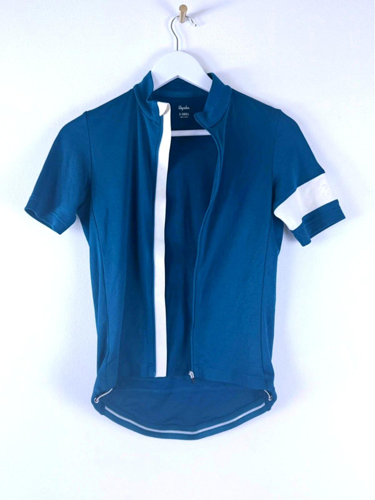 Men’s Rapha Classic Cycling Jersey Top In Blue - XSmall -1382
