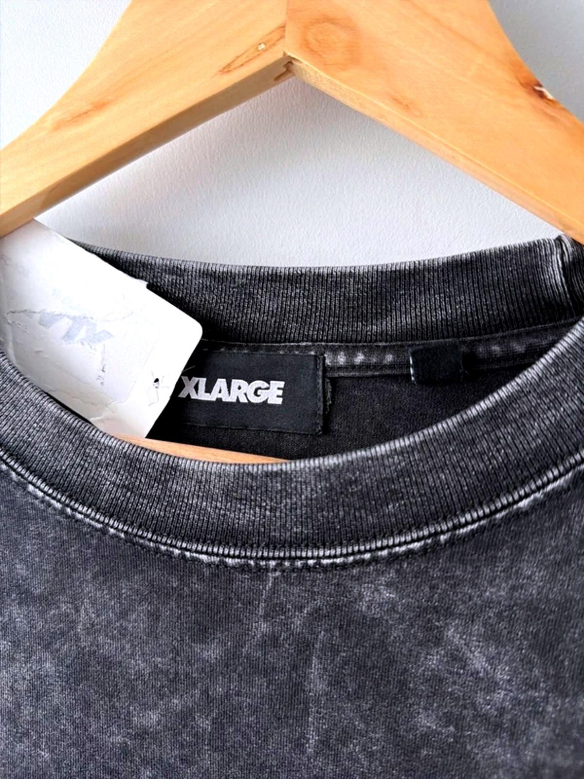 Men’s XLarge Oversized Fit Acid Wash T-shirt In Black - Mediim - 3202