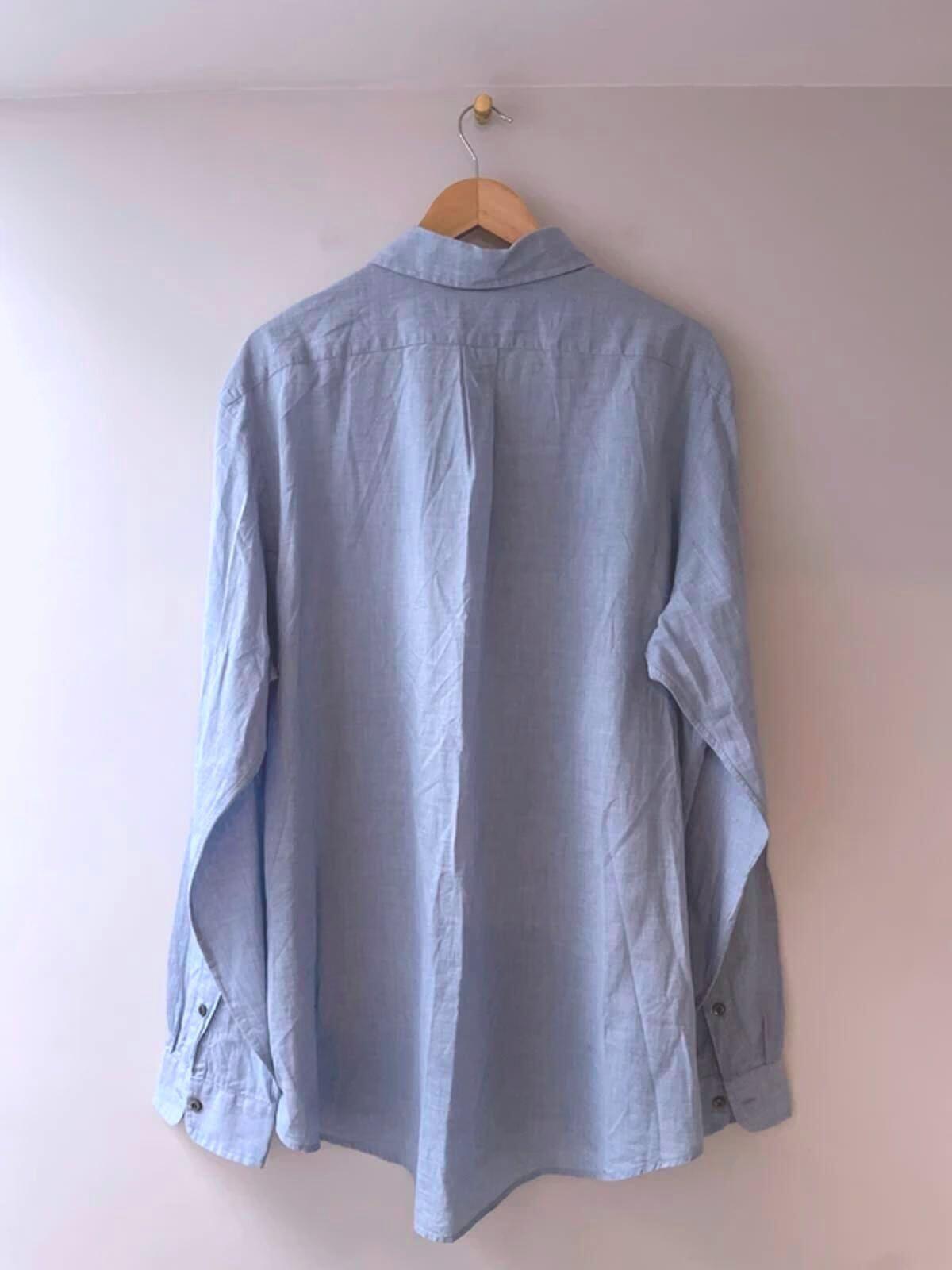 Men’s Ralph Lauren Custom Fit Oxford Shirt in Blue - XXLarge - 2932