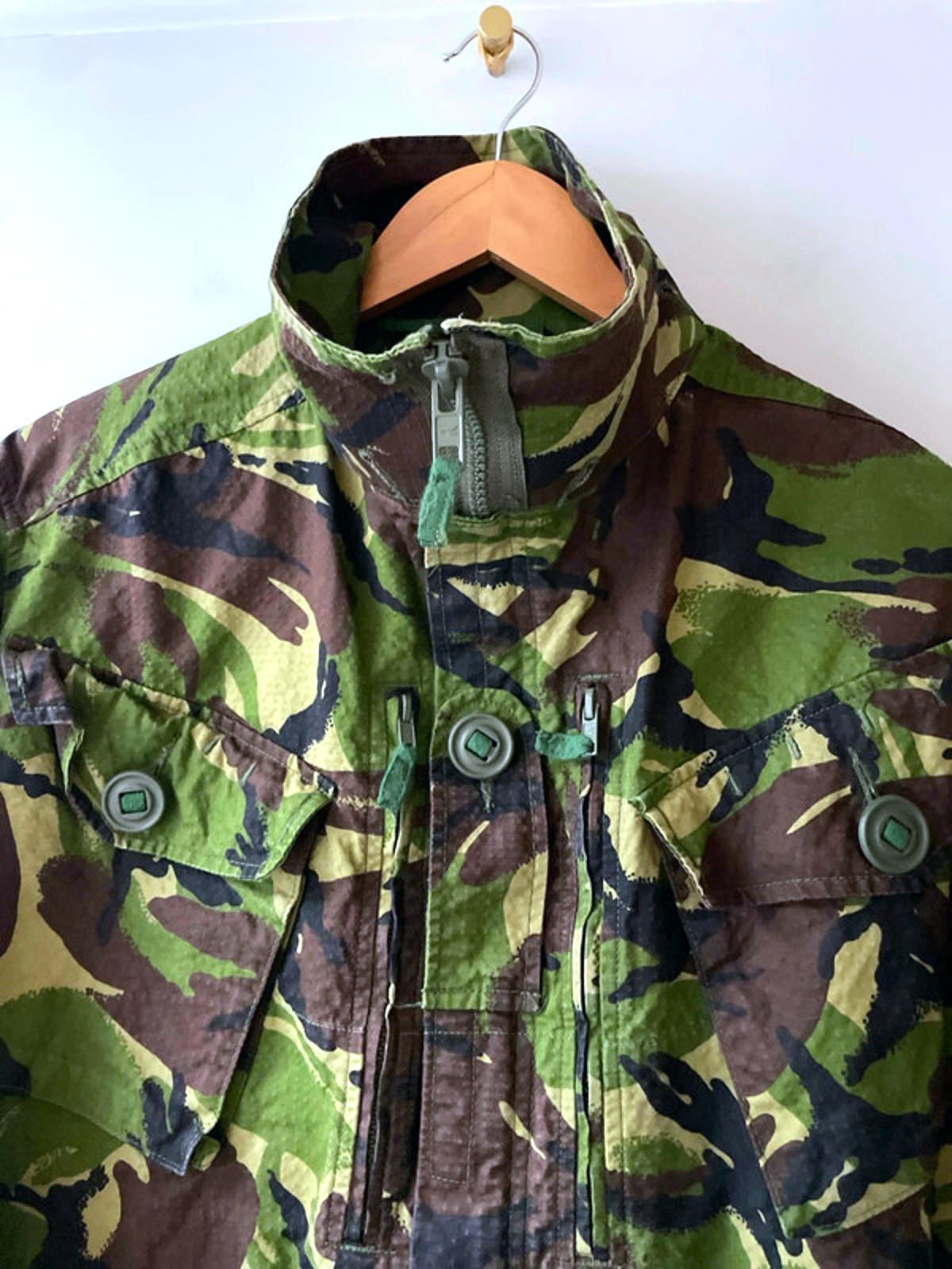 Mens DPM Camo M65 Military Field Jacket Size 170/88 In Khaki - Large - 2756