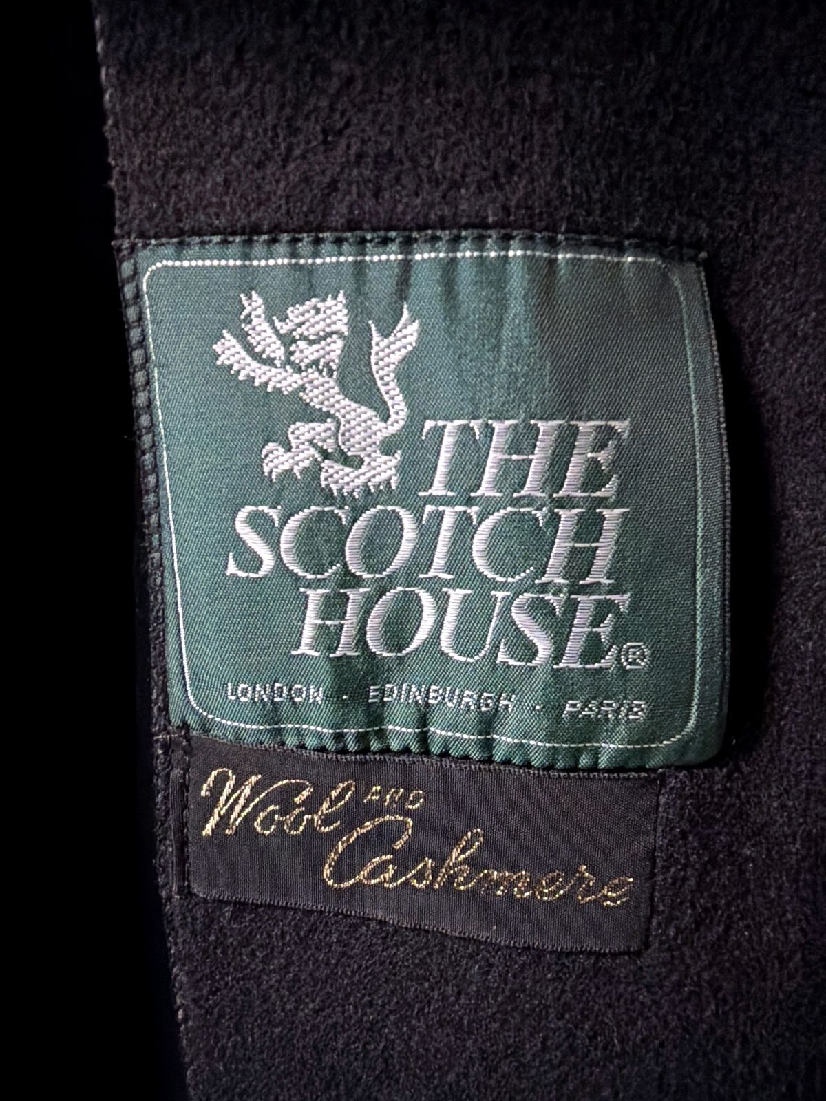 Women’s The Scotch House Wool & Cashmere Blend Cape In Black - One Size - 3806