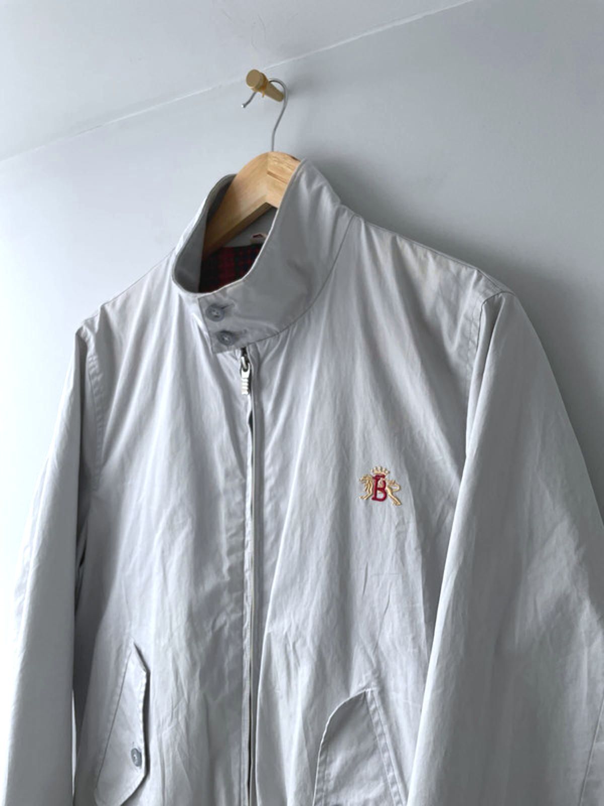 Men’s Baracuta G9 Premium Harrington Jacket In Grey - Small - 2067