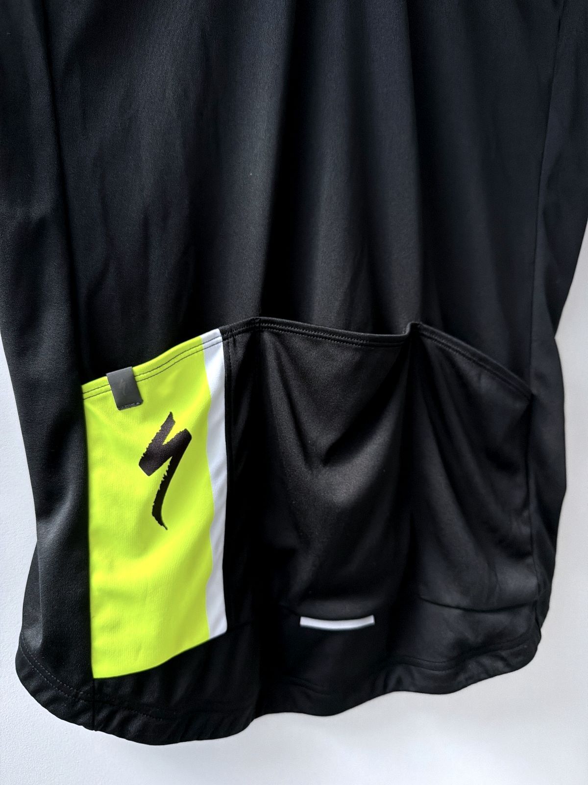 Men’s Specialized Cycling Jersey Top In Black And Yellow - Medium - 3782