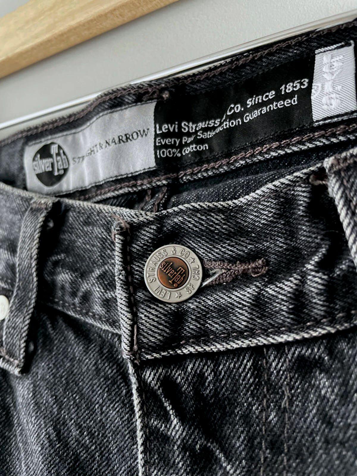 Men’s Levi’s Limited Edition Silver Tab Straight Fit Jeans - W32/L32 -2528