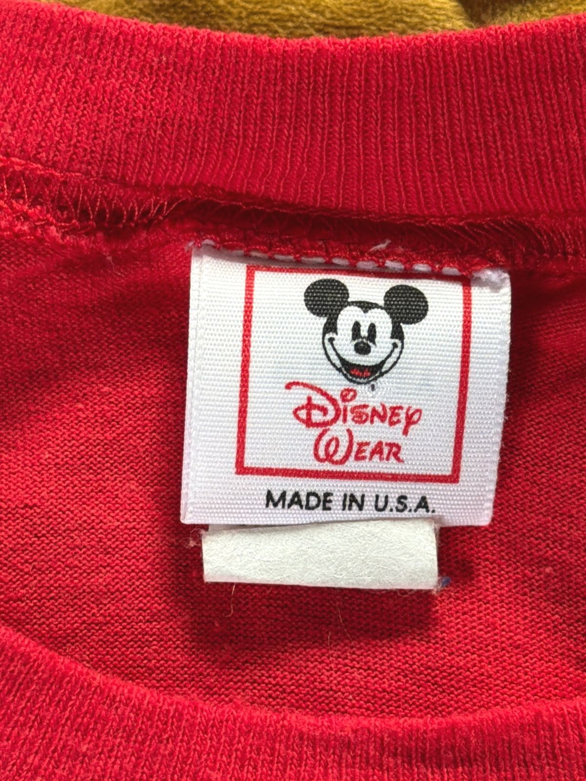 Unisex Vintage 90's Disney Mickey Mouse Made In U.S.A T-shirt - Large - 3758