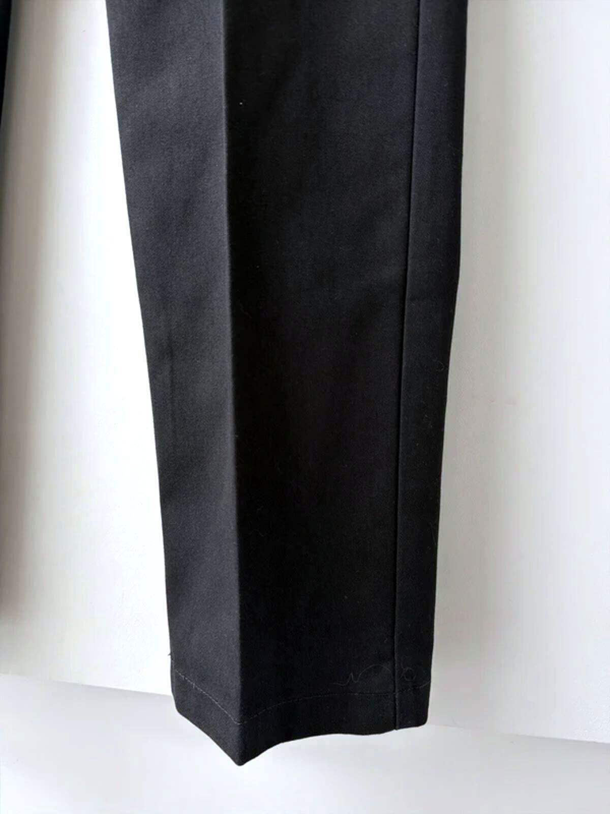 Women’s Dickies Elizaville Straight Leg Chino Trouser In Black - W28/L29 - 3377