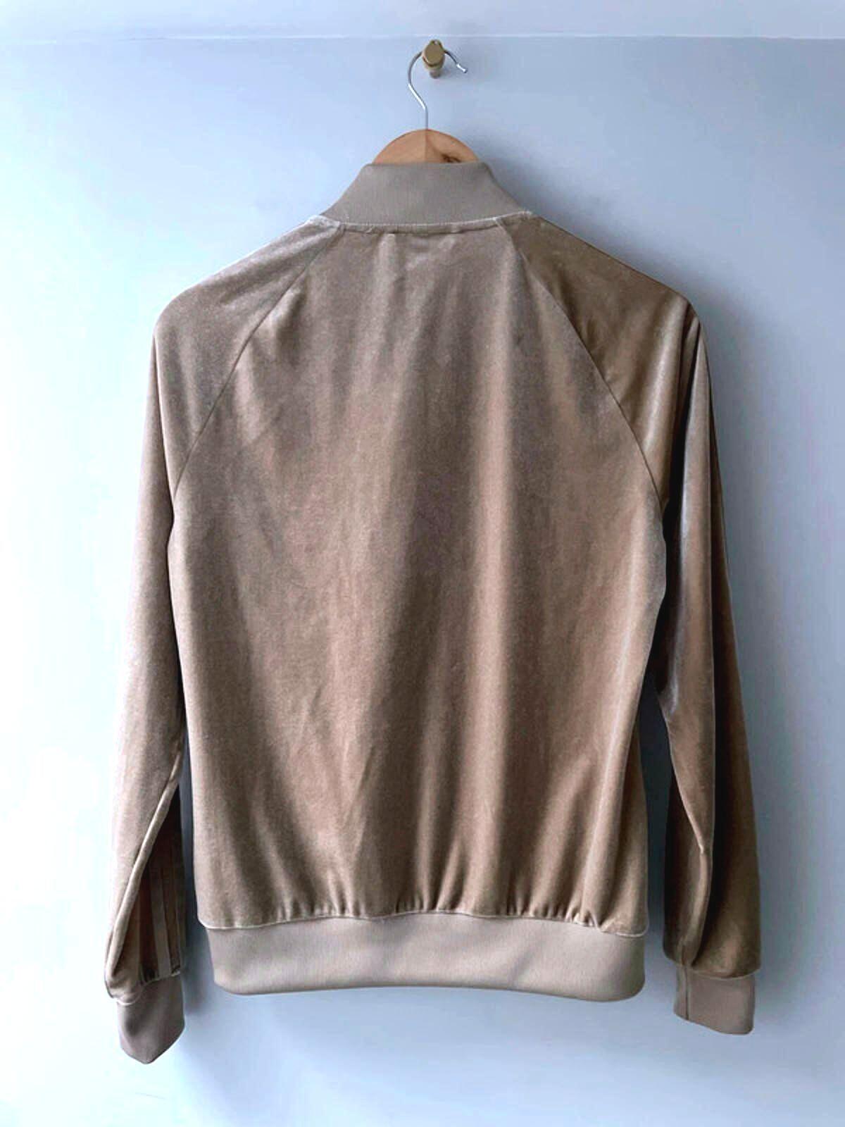 Women’s Adidas Limited Edition Firebird Track Jacket In Velour - UK8 -2522