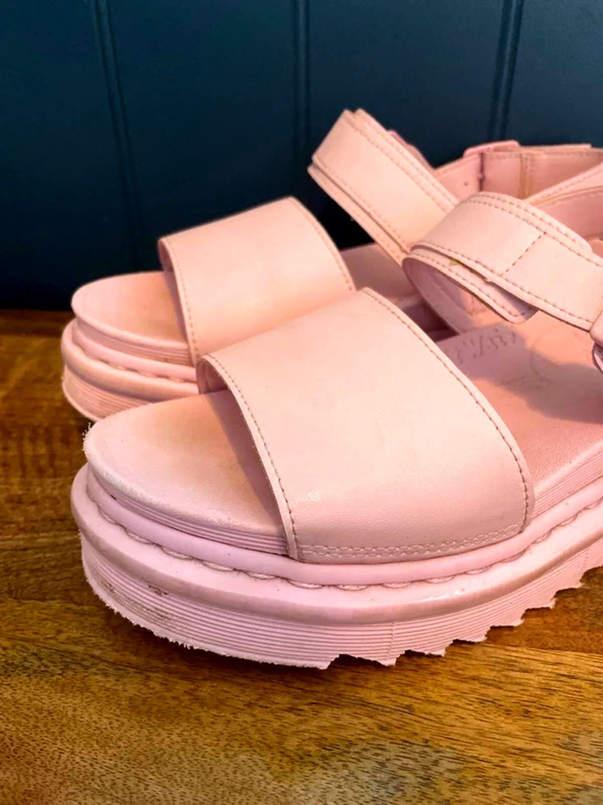 Women’s Dr Martens Voss Chunky Sole Sandals In Pink - UK6 - 3094
