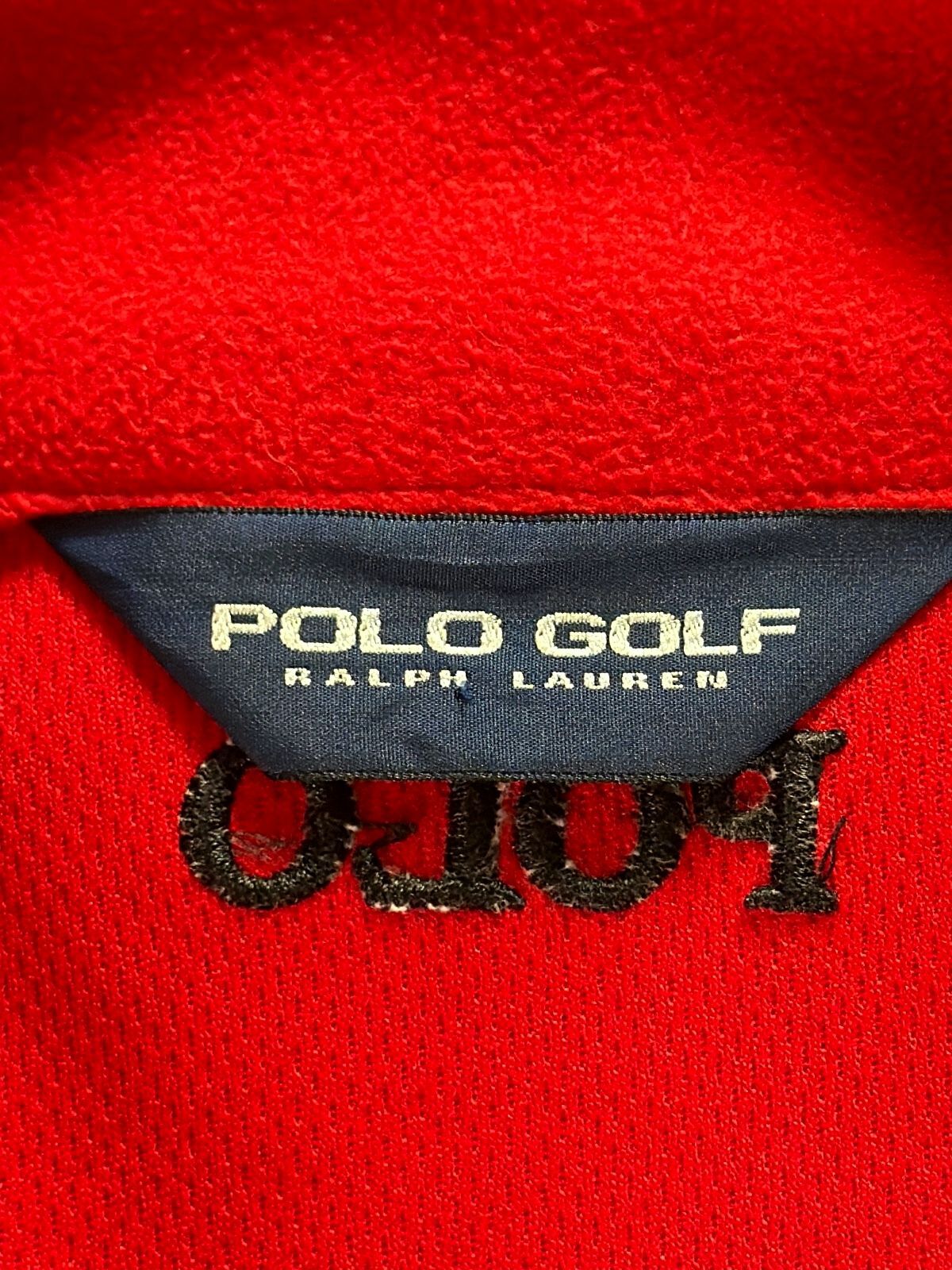 Men’s Ralph Lauren Golf Zip Through Gilet Top In Red - XLarge - 3668