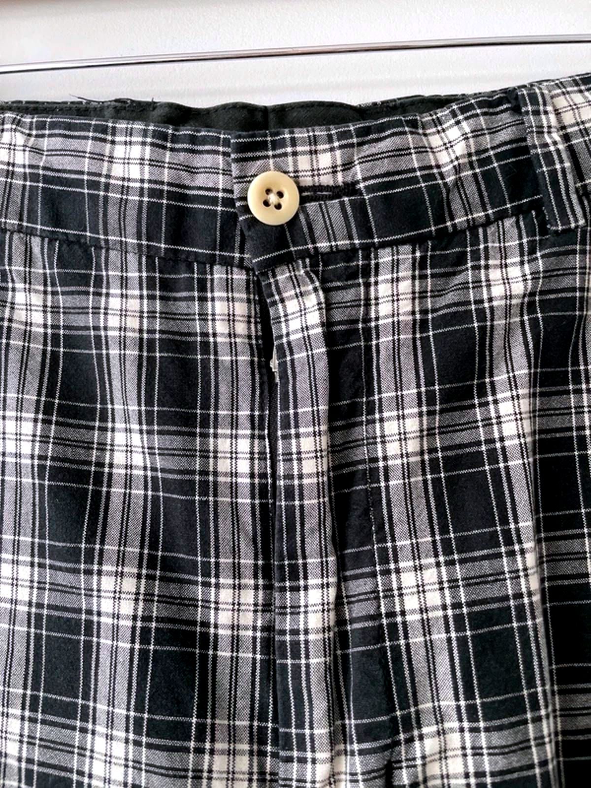 Mens Ralph Lauren Checked Shorts in Navy/Cream - W36/L11 - 3153