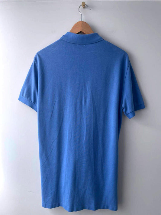 Men’s Ralph Lauren Premium Classic Fit Pique Polo Top In Blue - Small - 1667