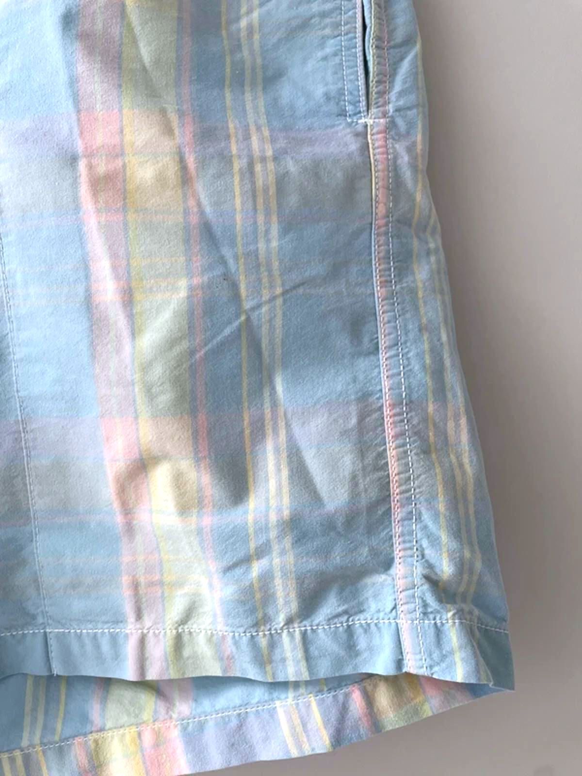 Men’s Vilebrequin Designer Checked Swim Shorts in Blue - XXXLarge - 3114