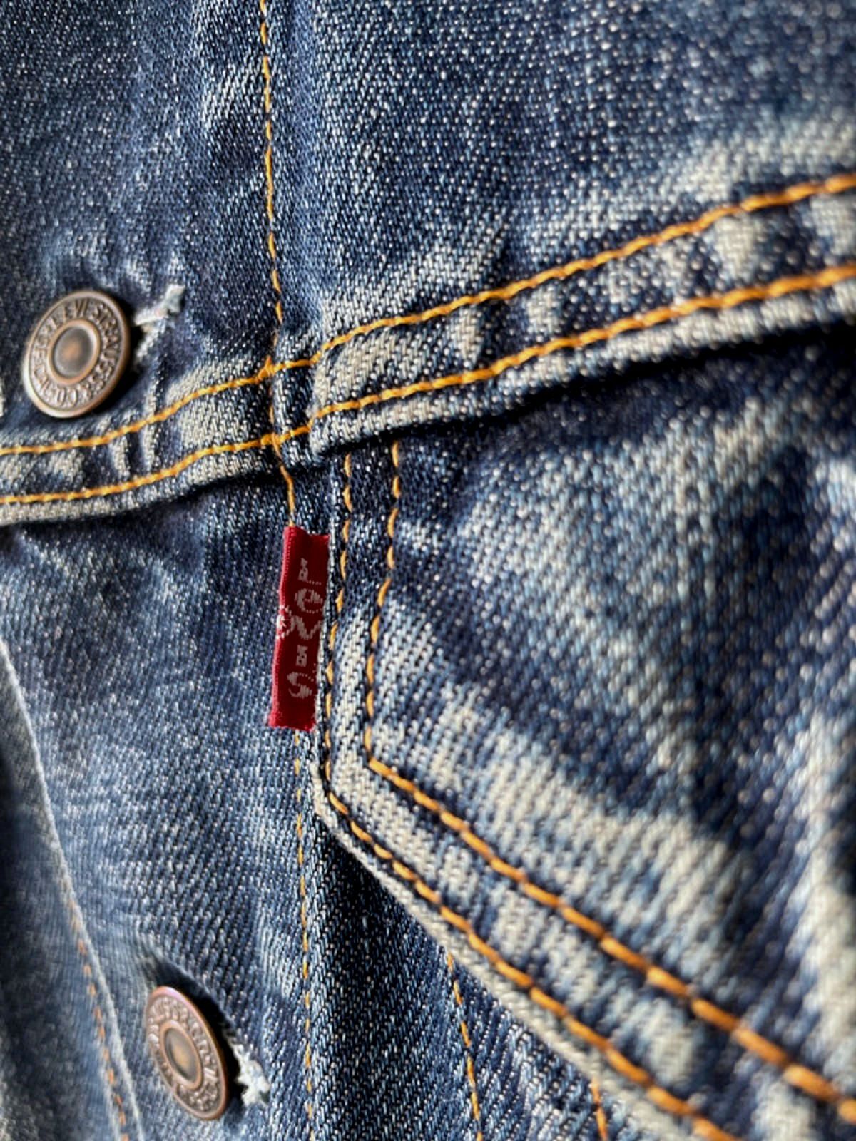Women’s Levi’s Premium Denim Trucker Jacket In Navy - Small - 2143