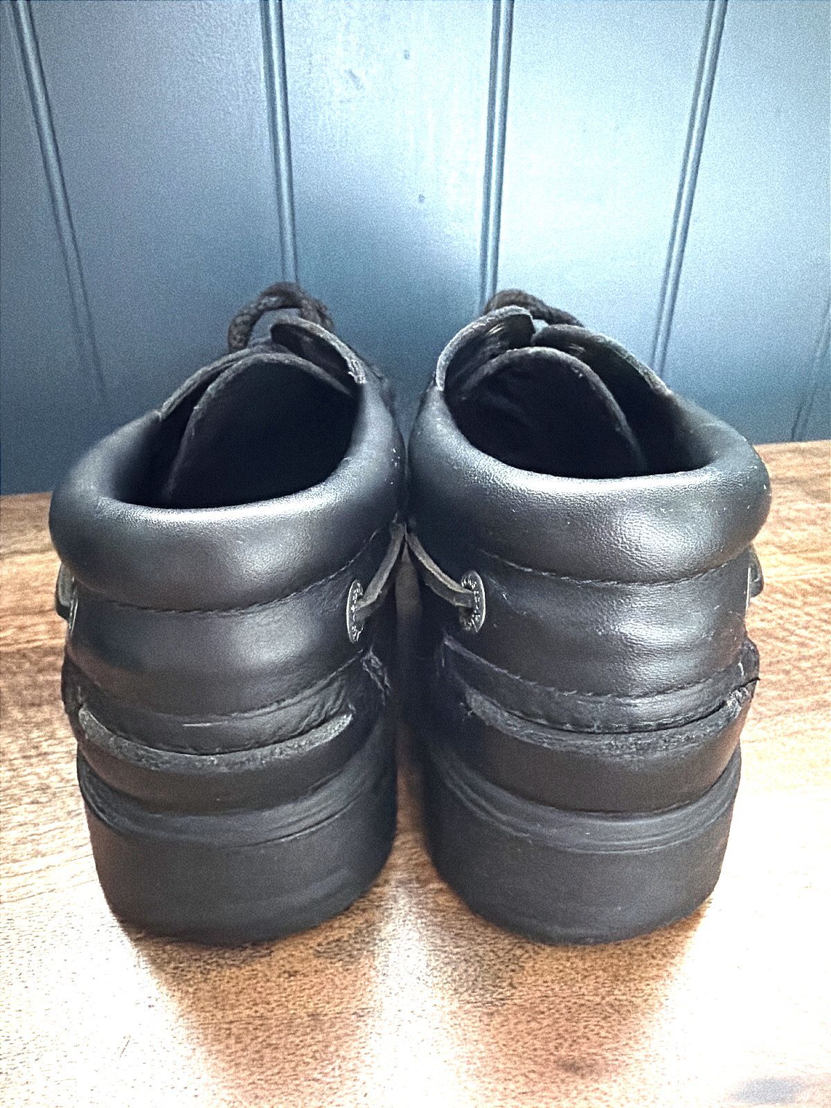 Women’s Kickers Chunky Sole Lace-up Shoes In Black - Uk7 - 3615