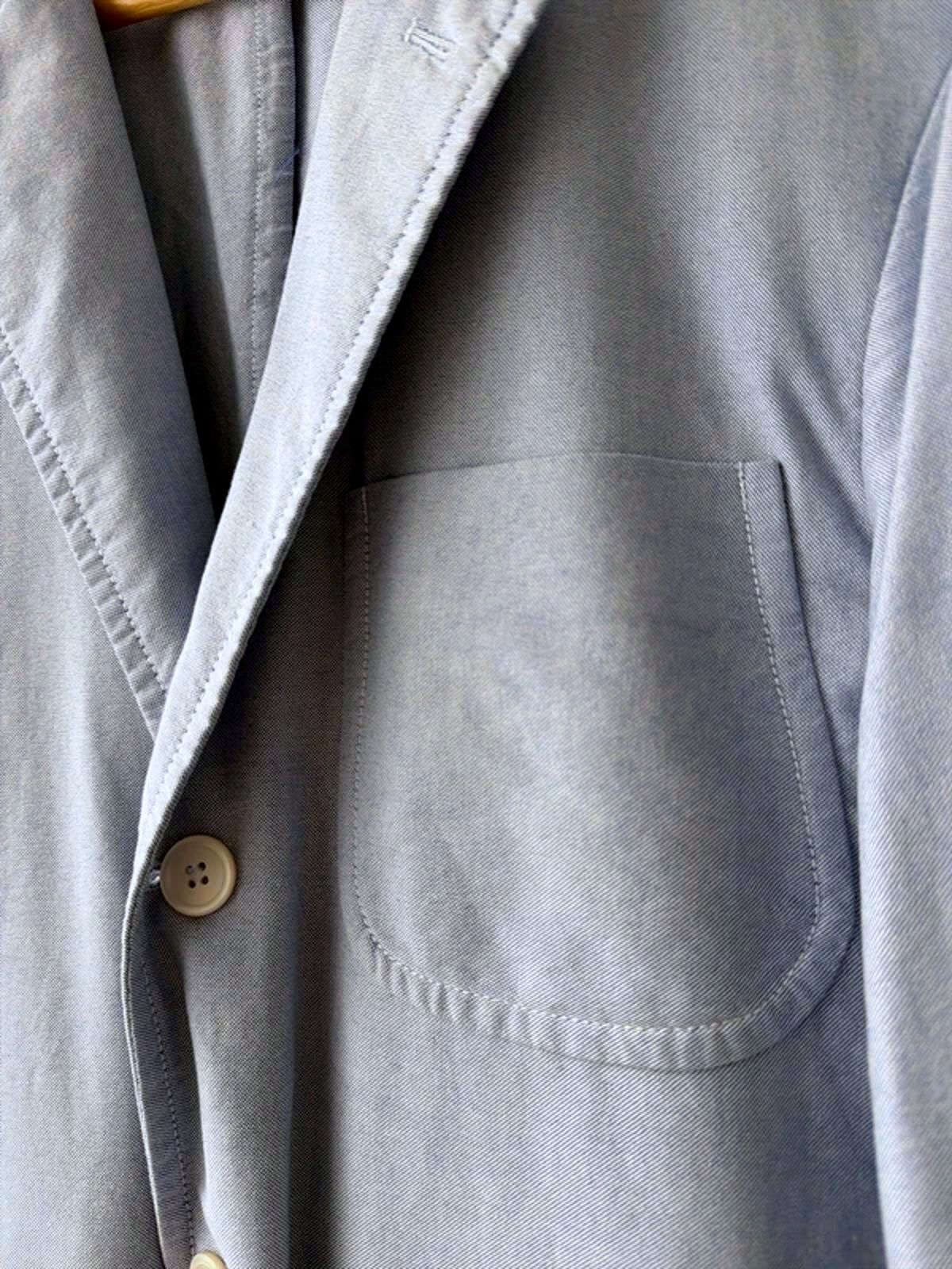 Men’s Ralph Lauren Custom Fit Chambray Blazer In Blue - Medium - 3240