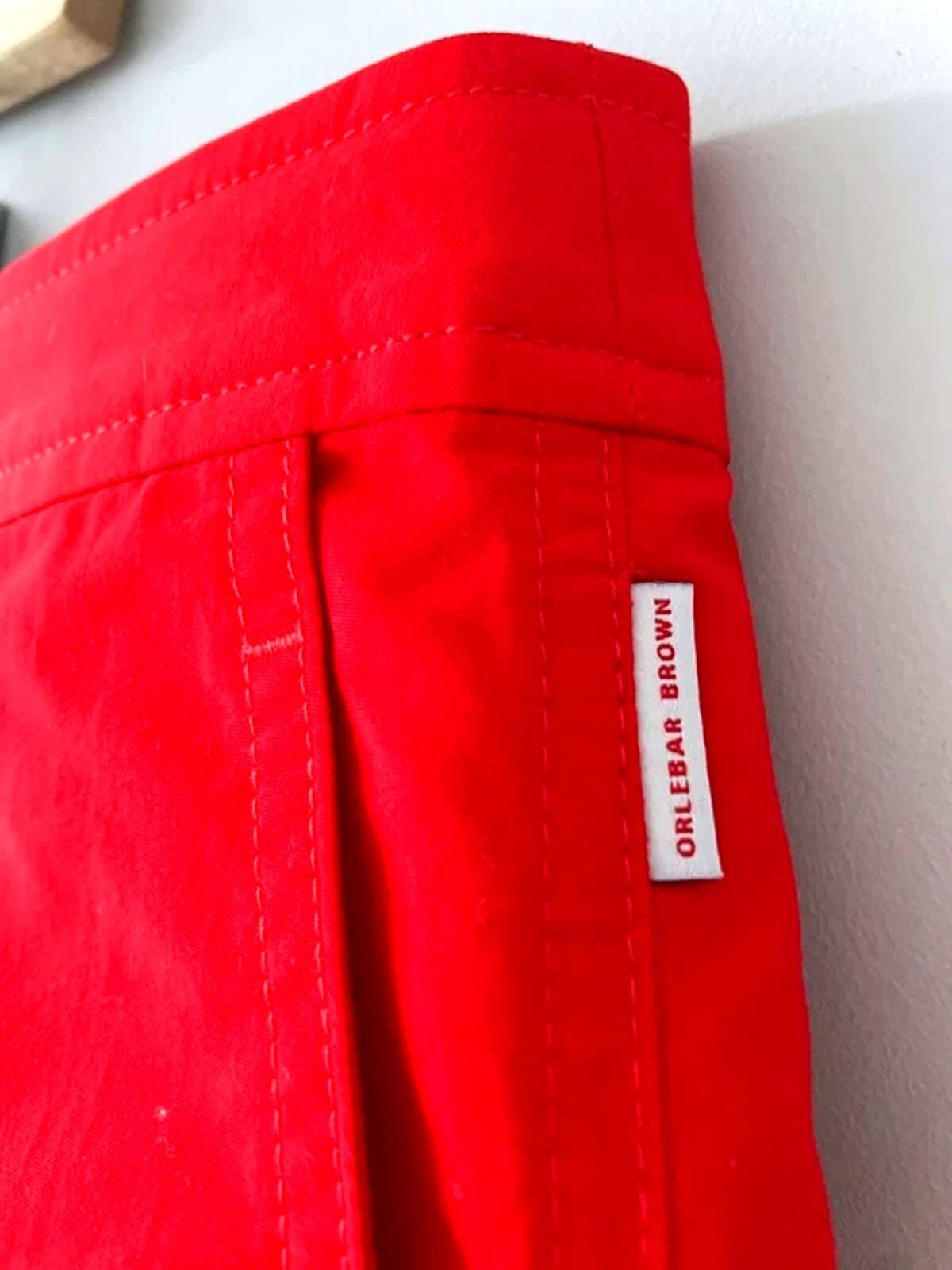 Men’s Orlebar Brown Classic Style Dane Swim Shorts in Red - XXlarge - 3106