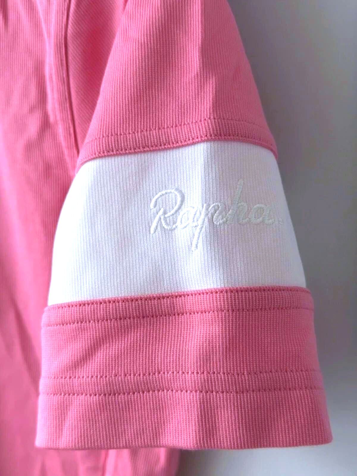 Men’s Rapha Premium Merino Wool Blend Cycling Jersey Top In Pink  - Medium - 3420