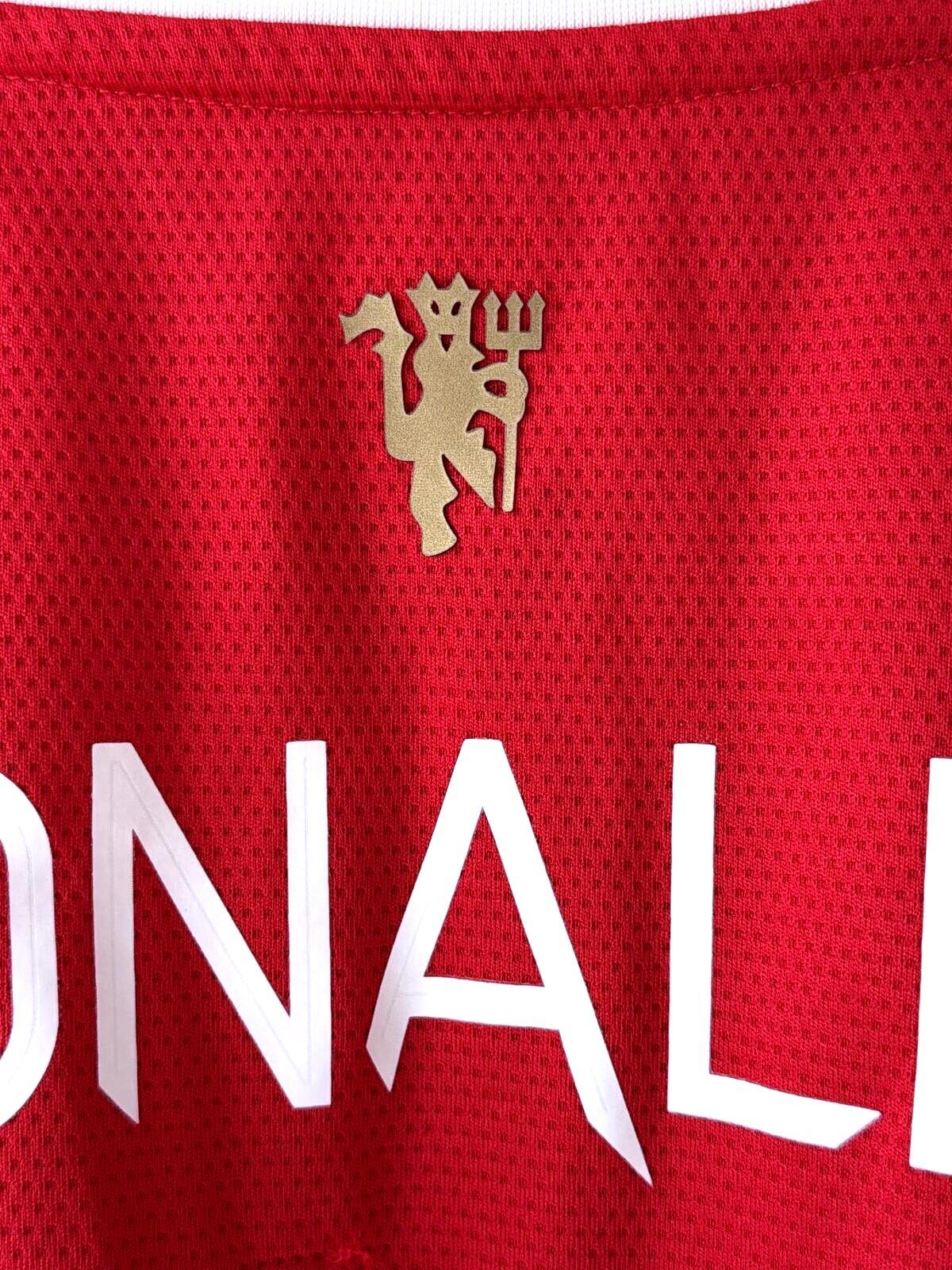 Mens Manchester United Ronaldo 7 2021/22 Home Football Shirt Top - Large - 3525