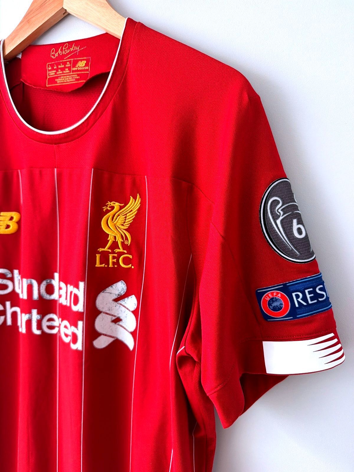 Men's Liverpool FC 2019/20 Salah #11 Football Shirt Jersey - Large - 3602