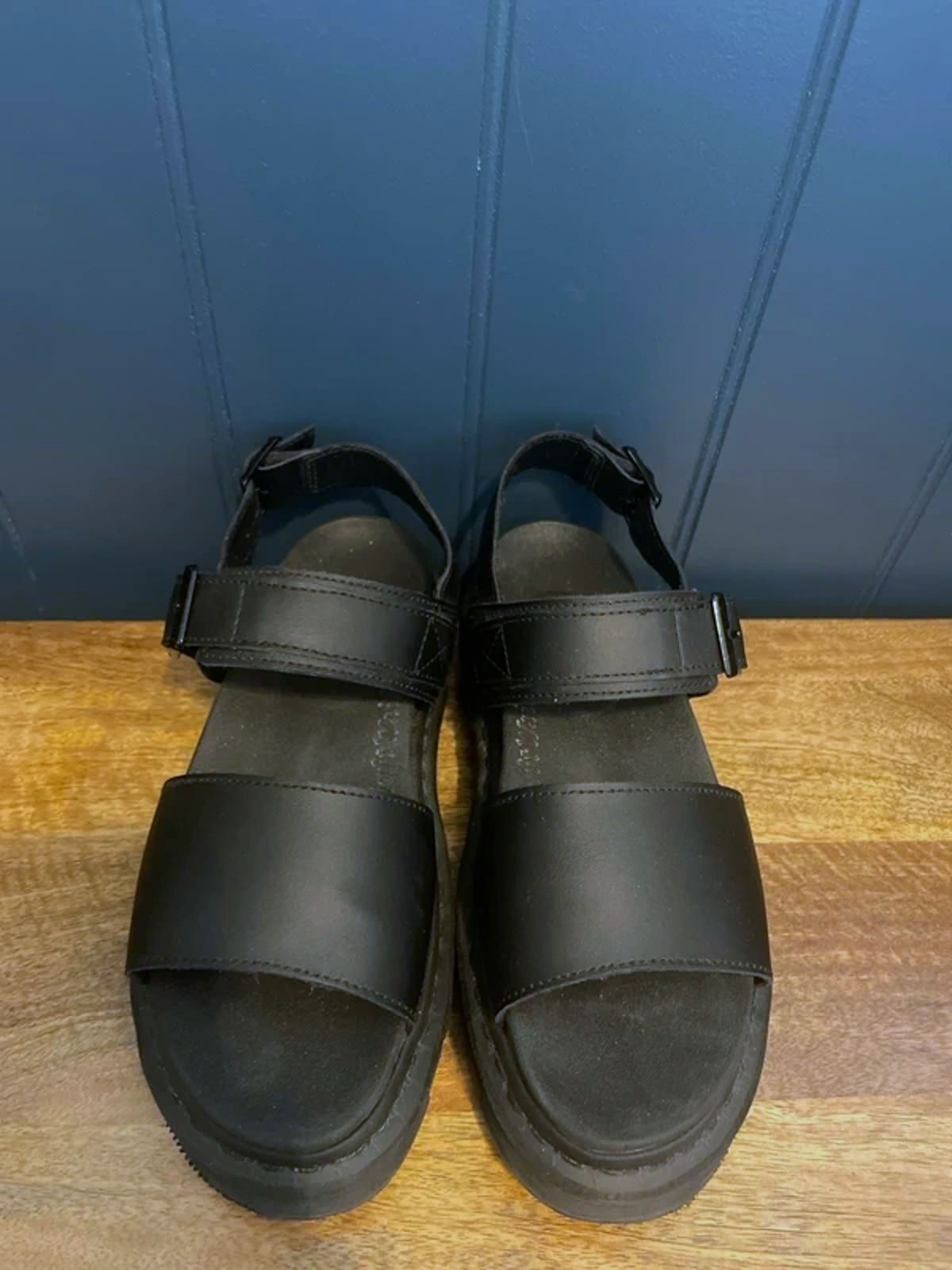 Women’s Dr Martens Voss Chunky Sole Sandals In Black - UK5 - 3086