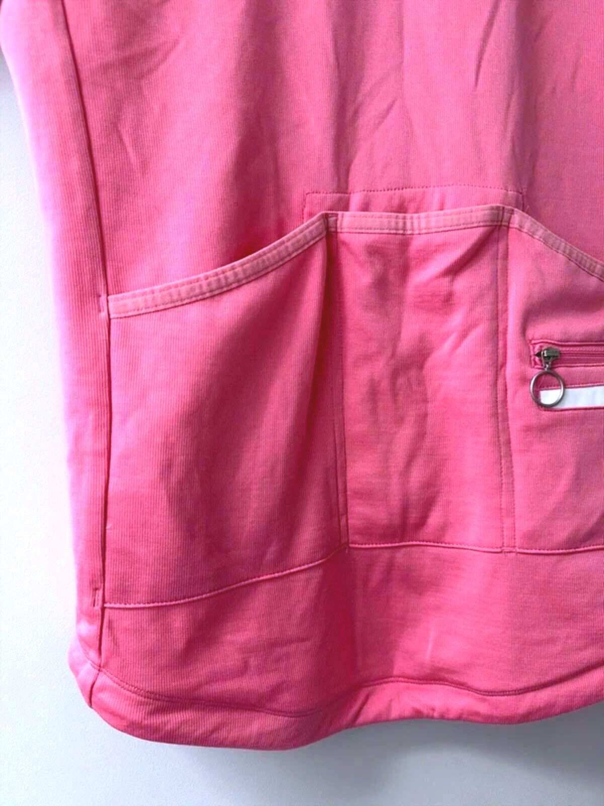 Men’s Rapha Premium Merino Wool Blend Cycling Jersey Top In Pink  - Medium - 3420