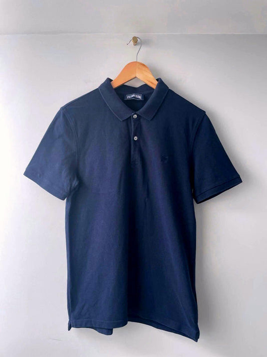 Men’s Vilebrequin Premium Classic Polo Top In Navy - Small - 1228
