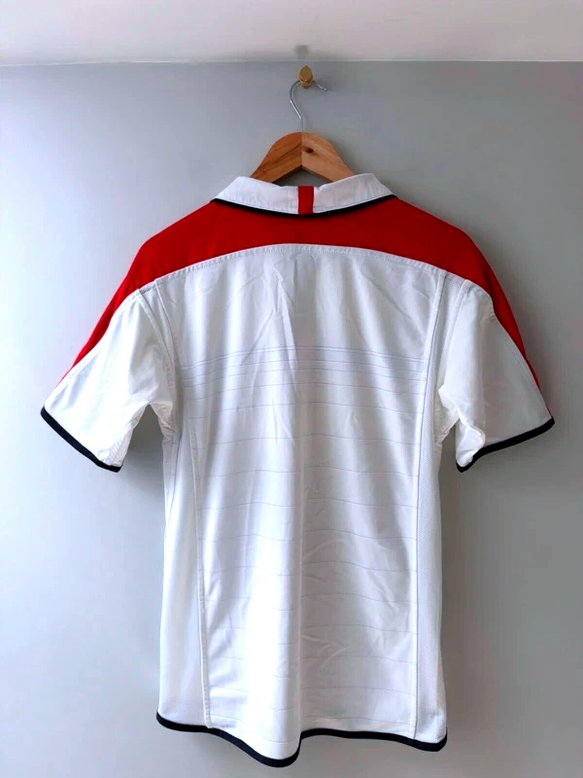 Mens England 2003/05 Reversible Home Football Shirt Top  - Small - 3548