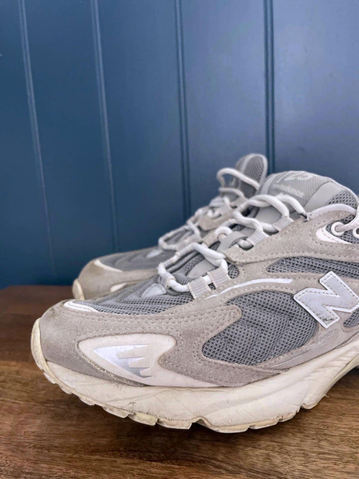 Men’s New Balance 725 chunky sole suede trainers in grey - uk8 - 1000