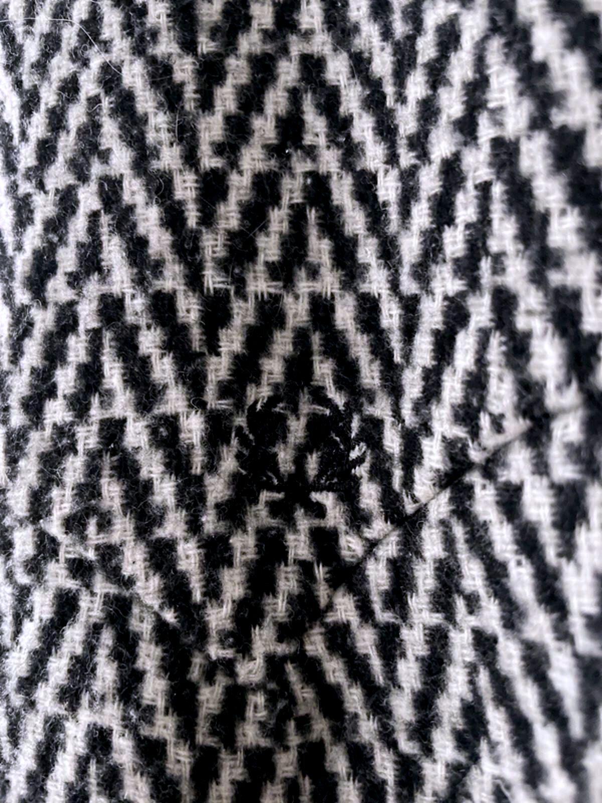 Women’s Fred Perry X Amy Winehouse Wool Herringbone Jacket in Black - UK10 -2990
