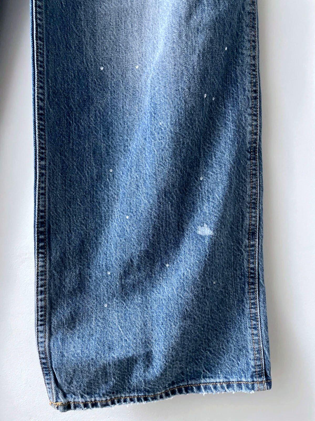 Women’s Abercrombie & Fitch Baggy Fit Cargo Jeans In Navy - W26/L30 - 2251