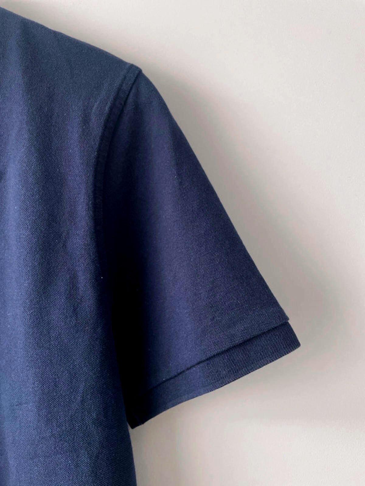 Men’s Vilebrequin Premium Classic Polo Top In Navy - Small - 1228