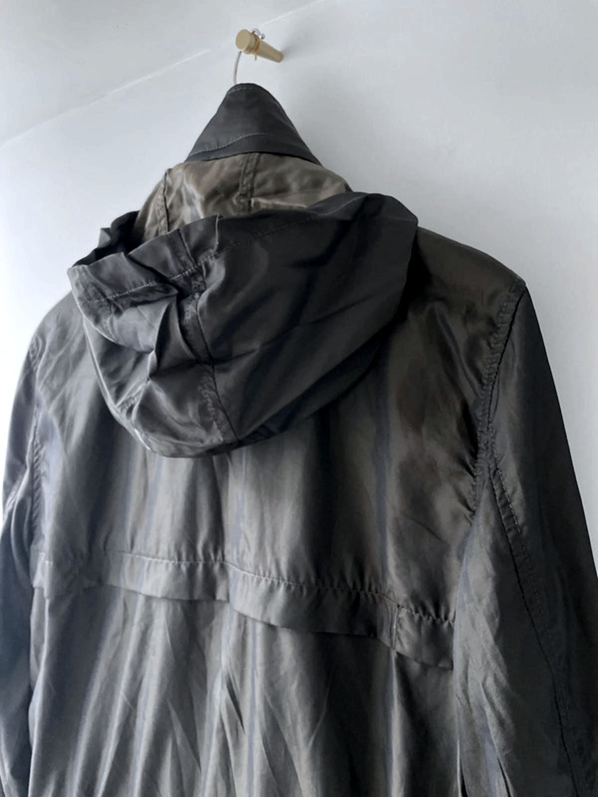 Men’s Pretty Green Hooded Harrington Parka Jacket Coat In Black - Small - 2130