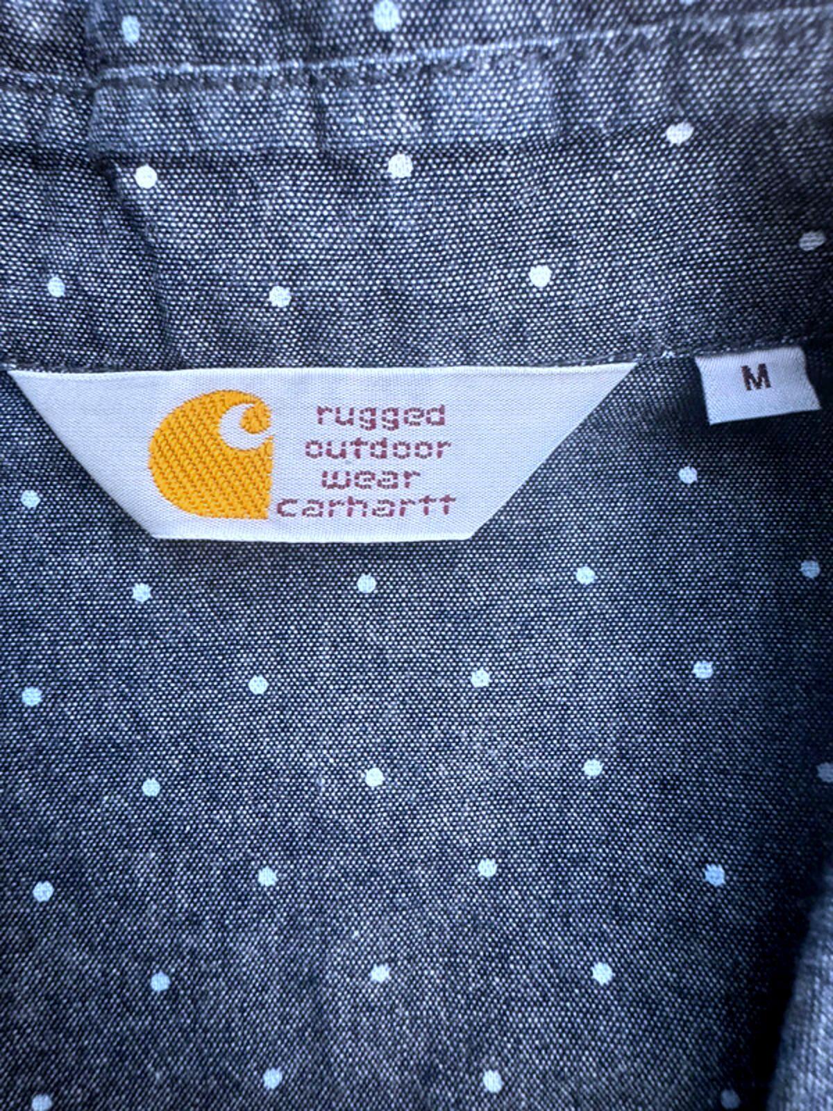 Men’s Carhartt Long Sleeve Oxford Chambray Shirt - Medium -1413