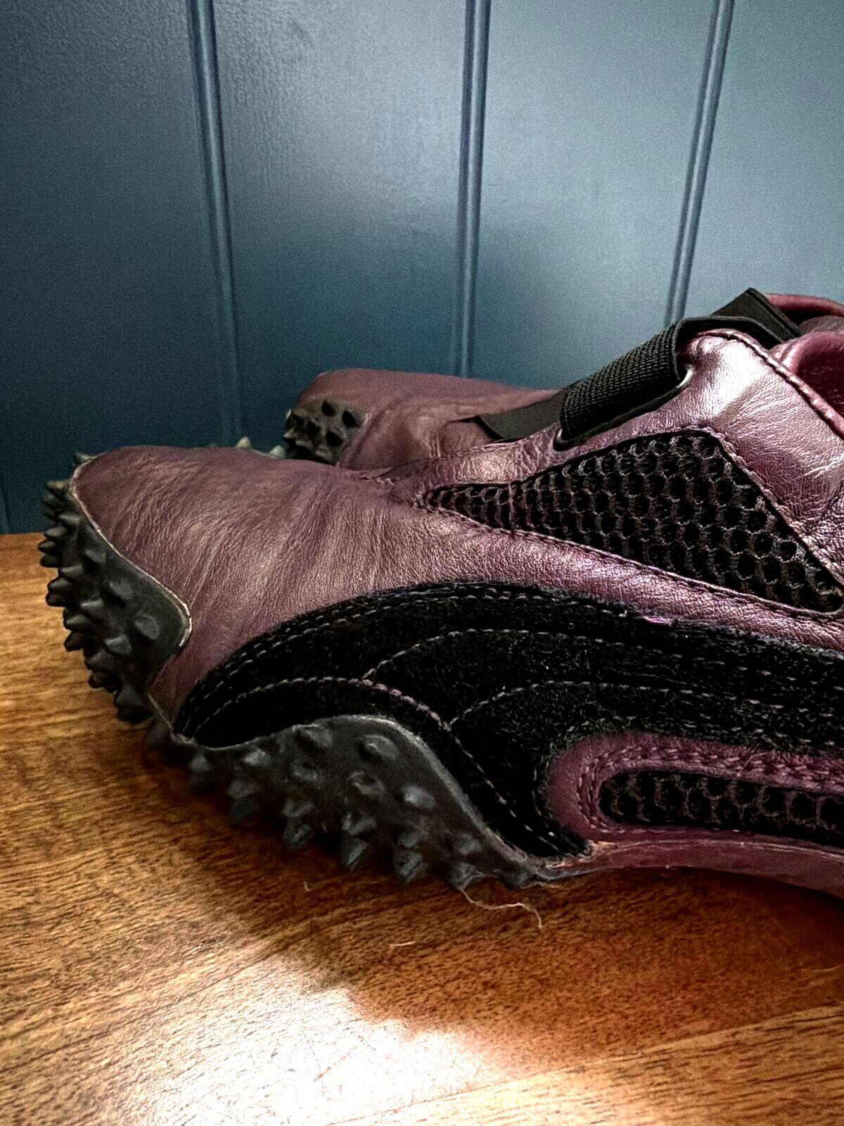 Womens Puma Rare Mostro OG Leather Trainers In Purple/Black - Uk6 - 3536