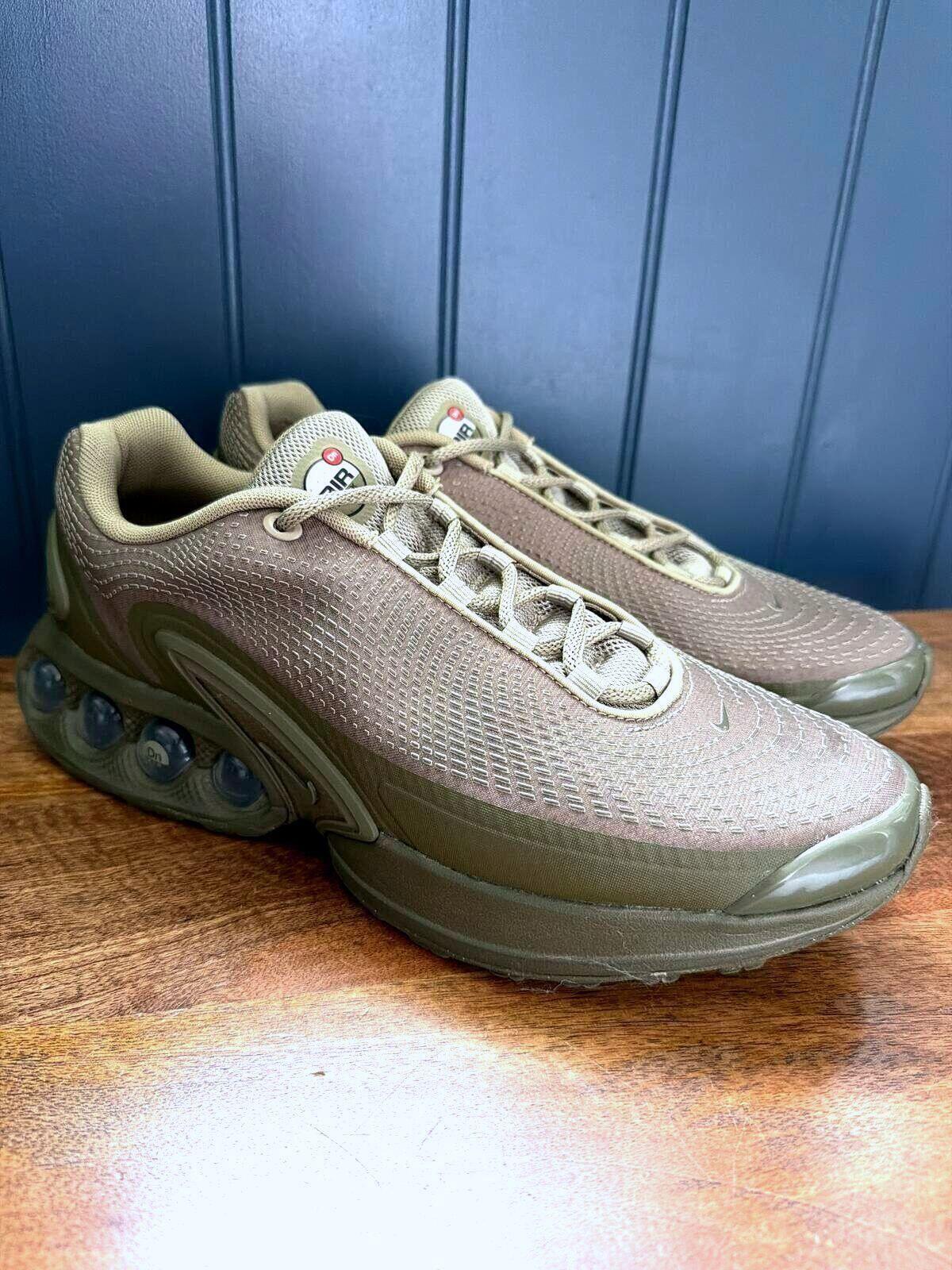 Nike Air Max DN Chunky Sole Trainers In Olive/Khaki  - UK8.5 -  3535