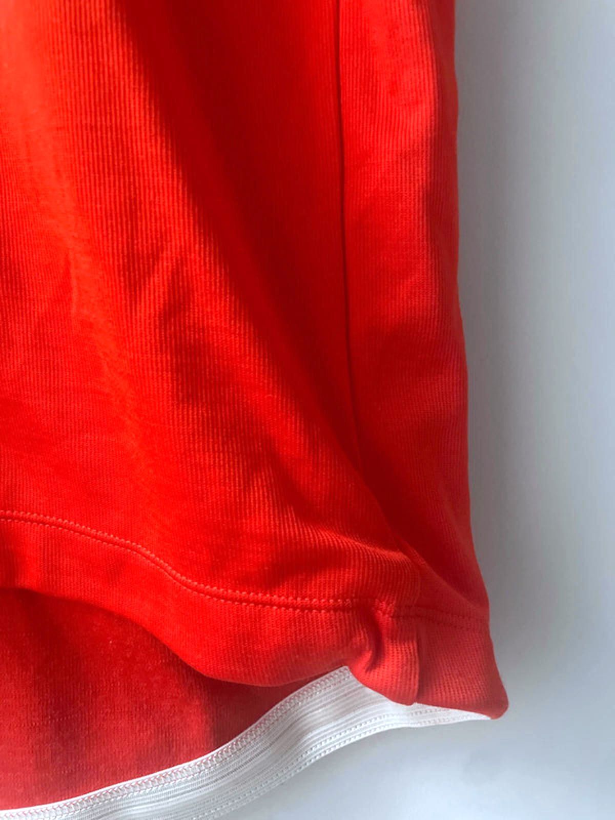 Men’s Rapha Premium Merino Wool Blend Cycling Jersey Top In Red - Large - 2839