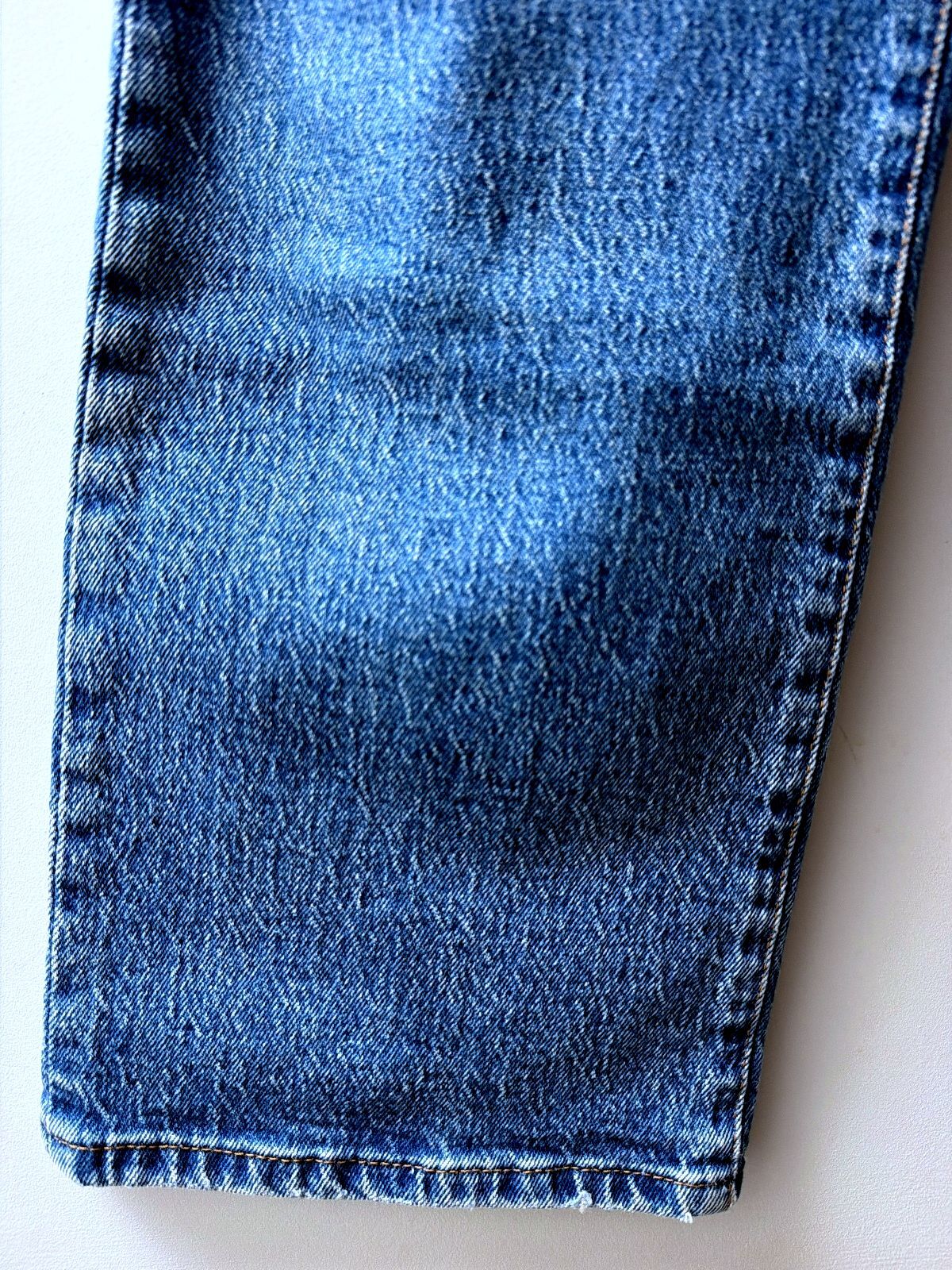 Women’s Levi’s High Waisted Ribcage Straight Fit Jeans In Navy - W26/L29 - 3754