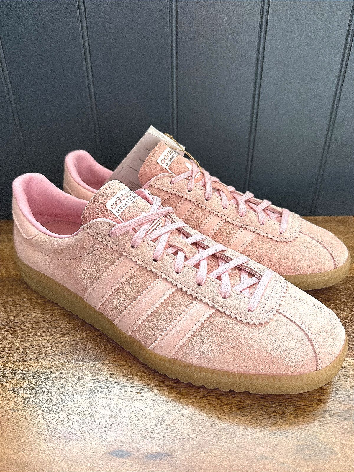 Men’s Adidas Bermuda Suede Trainers In Pink - Uk9 - 3620