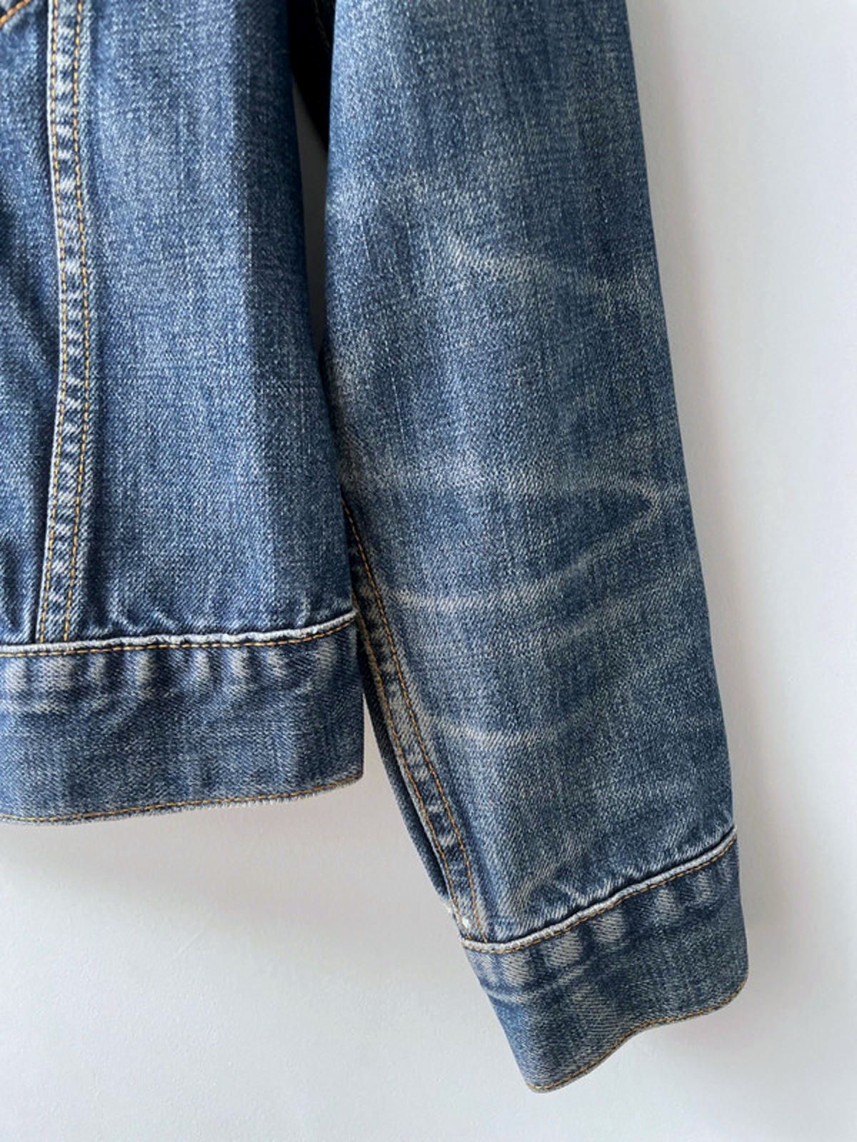 Women’s Levi’s Premium Denim Trucker Jacket In Navy - Small - 2143