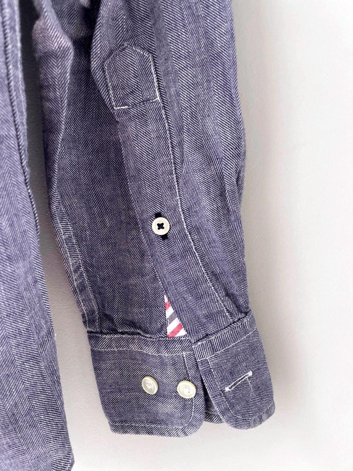 Men’s Tommy Hilfiger Premium Linen Shirt In Navy - XSmall - 1646