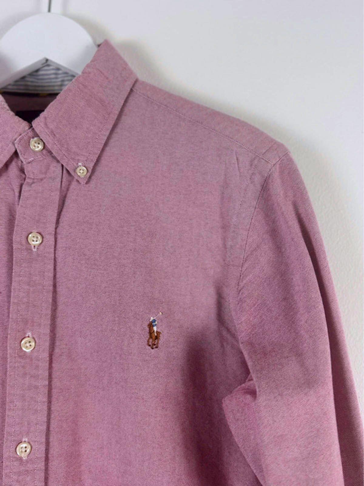 Men’s Ralph Lauren Slim Fit Oxford Chambray Shirt - Small - 1428